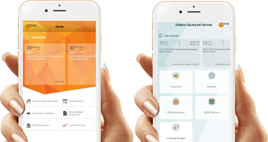 ÖSYM mobil uygulama